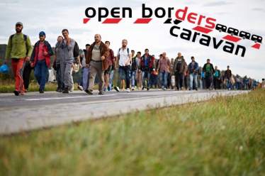 Open borders Caravan : Η αλληλεγγύη δεν έχει σύνορα.