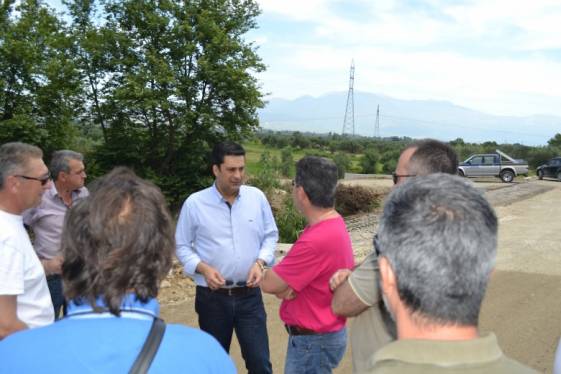 Ο Δήμαρχος Αγρινίου κ. Γιώργος Παπαναστασίου στη Περιμετρική Μακρυνείας