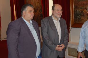 Συνάντηση Καραπάνου με Αλεξιάδη