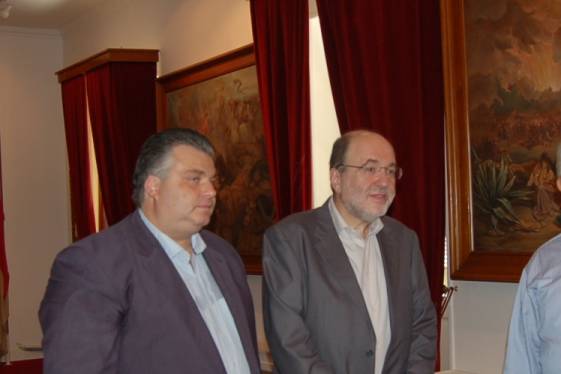 Συνάντηση Καραπάνου με Αλεξιάδη