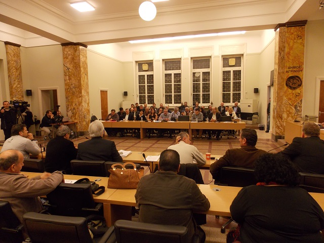 Συνεδρίαση Δημοτικού Συμβουλίου Δήμου Αγρινίου για εκλογή Προέδρου