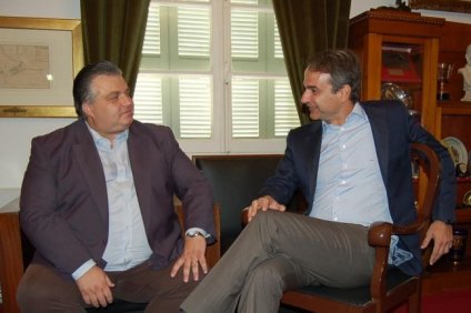 Συνάντηση του Δημάρχου Ιερής Πόλης Μεσολογγίου με τον πρόεδρο της…