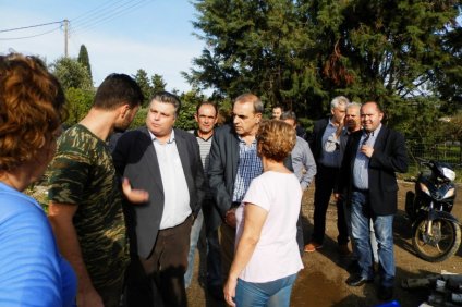 Ο Γενικός Γραμματέας Πολιτικής Προστασίας στο Δήμο Ι.Π. Μεσολογγίου