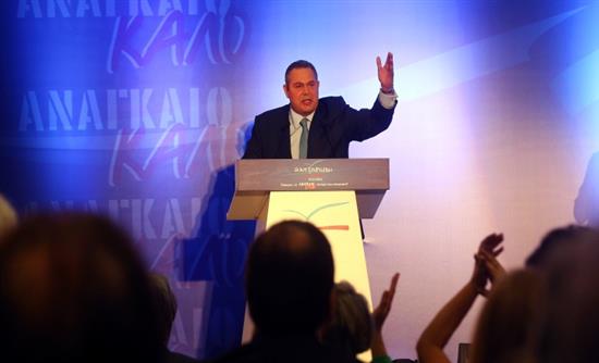 «Βόμβα» Καμμένου στο συνέδριο των ΑΝ.ΕΛ.: Προσπάθησαν να εξαγοράσουν τους βουλευτές μου
