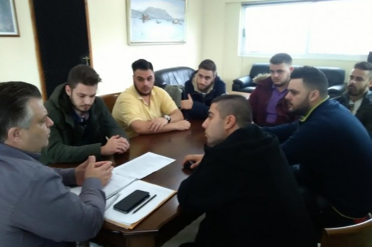 Συνάντηση του Δημάρχου Μεσολογγίου με φοιτητές του ΤΕΙ ΔΕ
