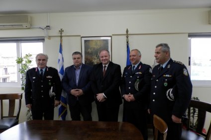 Συνάντηση του Δημάρχου Ιερής Πόλης Μεσολογγίου με τον Αρχηγό της…