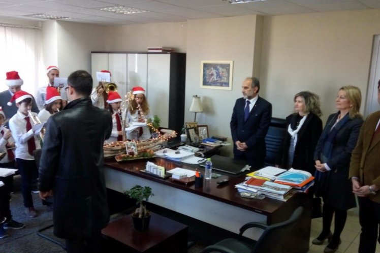 Πρωτοχρονιάτικες μελωδίες από την Φιλαρμονική του Ι.Ν. Αγ. Σοφίας