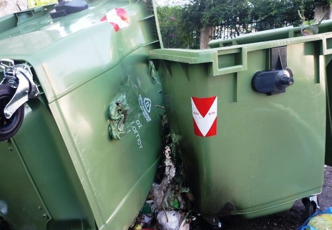 Ανακοίνωση για τους κάδους απορριμμάτων
