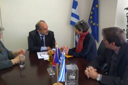 Συνάντηση Κατσιφάρα με τη νέα πρέσβη της Μ. Βρετανίας Κέιτ…