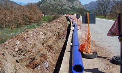 Τροποποίηση έργου αποχέτευσης και υδροδότησης στον Δ. Μεσολογγίου