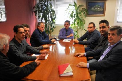 Συνάντηση Αλεξόπουλου με την Έν. Αστ. Υπαλλήλων Αχαΐας