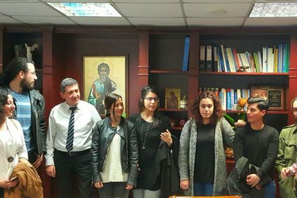 Ο Αλεξόπουλος σε συνεργασία ομάδα νέων του Κέντρου Πρόληψης Αχαϊας…