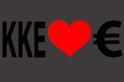 KKE και Ευρώ.