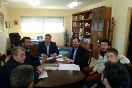 Συνάντηση Καραπάνου με Πρόεδρο και μέλη του ΤΕΕ Αιτωλ/νίας