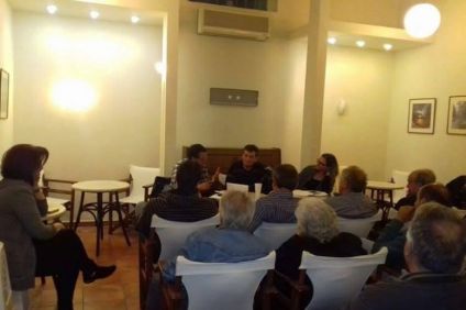 Εκδήλωση για την πρωτομαγιά στον παλιό σταθμό του τρένου