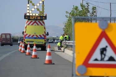 Εκτελούνται έργα σε τμήματα της Εθνικής Οδού Αντιρρίου – Ιωαννίνων