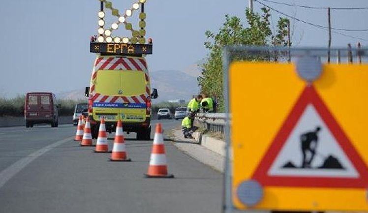 Εκτελούνται έργα σε τμήματα της Εθνικής Οδού Αντιρρίου – Ιωαννίνων