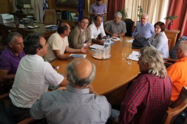 Συνάντηση στο Υπ. Αγροτικής Ανάπτυξης με τους ψαράδες της Λιμνοθάλασσας