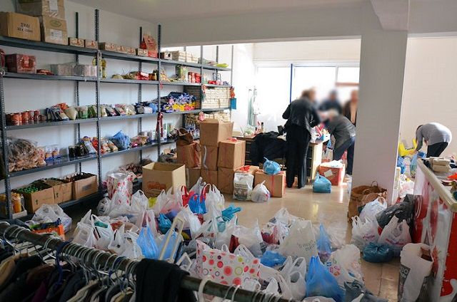 Διανομή φρούτων από το Κοινωνικό Παντοπωλείο Μεσολογγίου