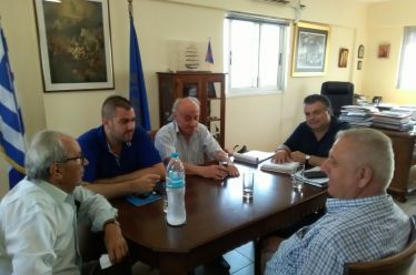 Ο Καραπάνος με την Συντονιστική Επιτροπή αυτονόμησης του ΤΕΙ Μεσολογγίου