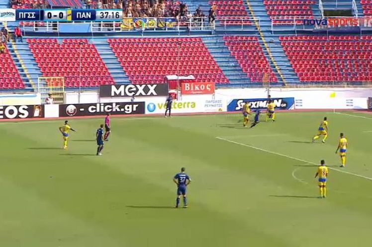 Δίκαιη μοιρασιά στη Νέα Σμύρνη, 1-1 ο Πανιώνιος με τον Παναιτωλικό