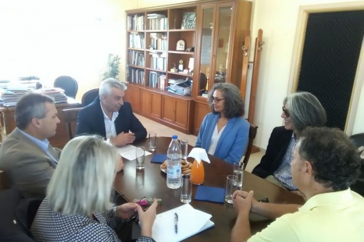 Η Ευρωβουλευτής Σοφία Σακοράφα στο Μεσολόγγι