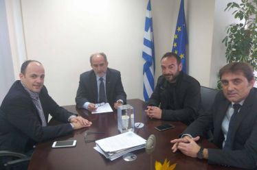 Συνάντηση του Περιφερειάρχη με τον πρόεδρο του Επιμελητηρίου Αχαϊας Πλάτωνα…
