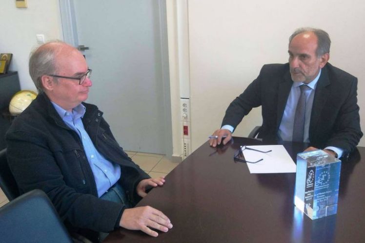 Κατσιφάρας για ΒΙΠΕ Πατρών και δημοπρασίες τον Πρόεδρο των εργοληπτών