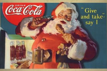 Αγαπημένε μου Santa Coka-Cola