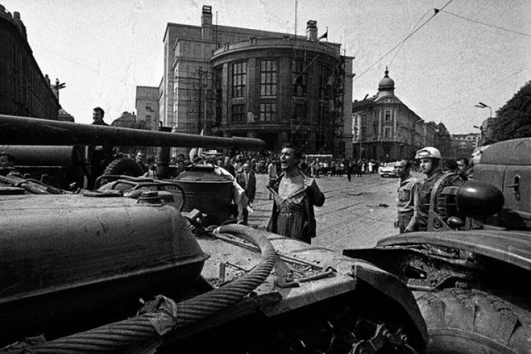 Η Σοβιετική εισβολή στην Τσεχοσλοβακία