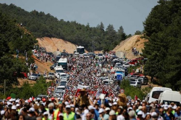 Διαδηλώσεις στην Τουρκία κατά της εξόρυξης χρυσού