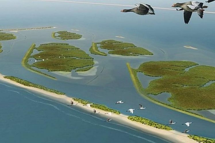 Marker Wadden: Τεχνητά νησιά ως «κιβωτός» για τη διάσωση της φύσης