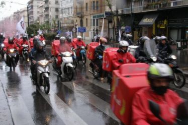 Ντελιβεράδες: Η ΣΒΕΟΔ σε δράση!
