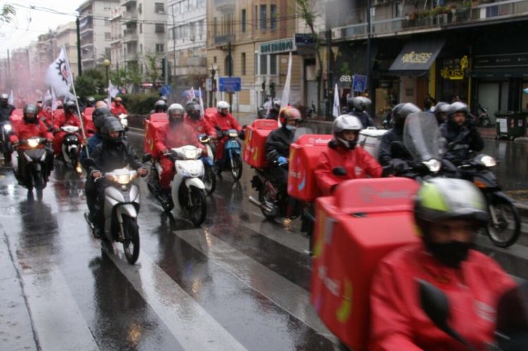 Ντελιβεράδες: Η ΣΒΕΟΔ σε δράση!