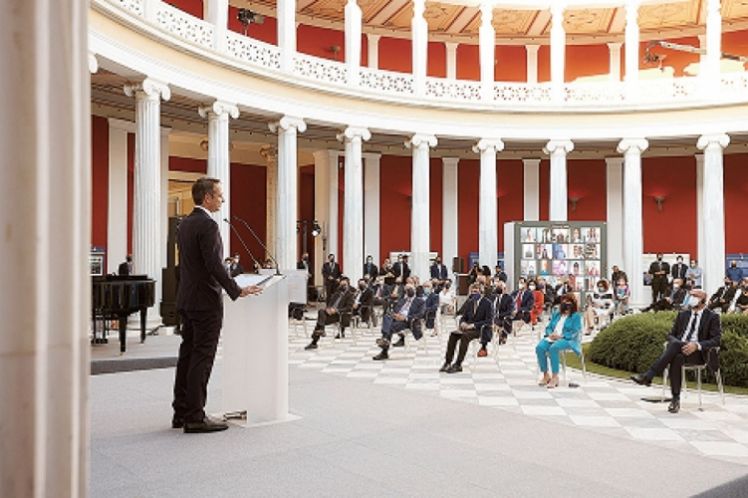 Ο Μητσοτάκης ύμνησε την ΕΕ και εξόρκισε το δημοψήφισμα και τη λαϊκή συμμετοχή, του Γιάννη Νικολακόπουλου