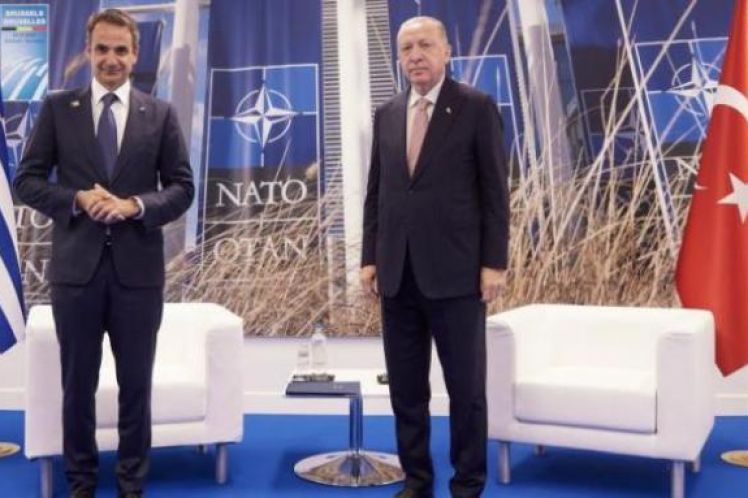 Συνάντηση Μητσοτάκη-Ερντογάν κατά τη σύνοδο του ΝΑΤΟ \\ του Αντώνη Νταβανέλου |