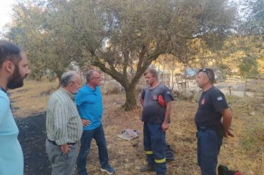 Κλιμάκιο του ΚΚΕ στις πληγείσες περιοχές από την πυρκαγιά στο…