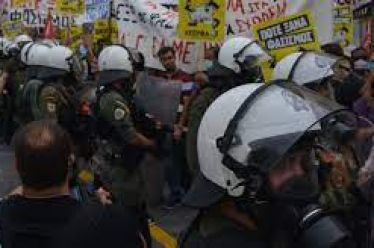 Η συρρίκνωση της διαδήλωσης σε αυτοσκοπό