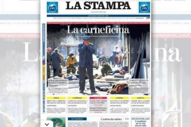 ΕΦΗΜΕΡΙΔΑ «LA STAMPA» Εμφάνισε τη σφαγή ρωσόφιλων στο Ντόνετσκ σαν…