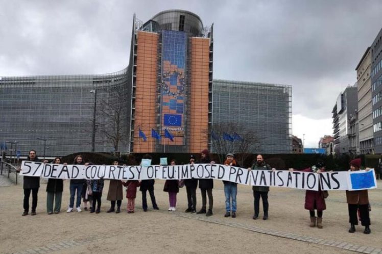 Ευρώπη: Δράσεις αλληλεγγύης και καταδίκης για το έγκλημα στα Τέμπη