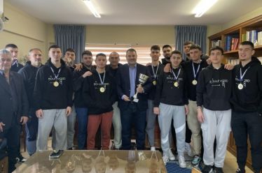 Υποδέχθηκε τον αθλητικό σύλλογο «Λέων Μεσολογγίου» ο Δήμαρχος Ι.Π. Μεσολογγίου…