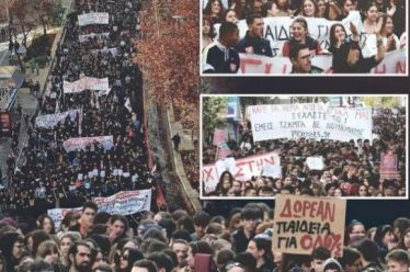 Οι φοιτητές αντιστέκονται στις κυβερνητικές επιθέσεις