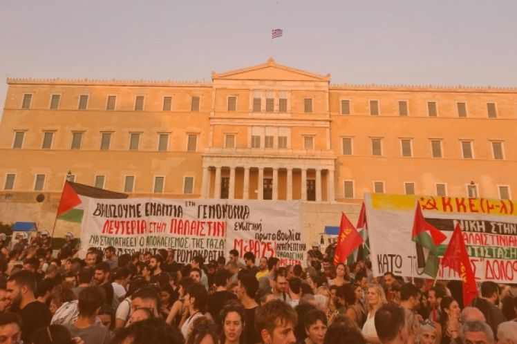 Ο ελληνικός λαός είναι με τους Παλαιστίνιους – Ο Μητσοτάκης με τον Νετανιάχου
