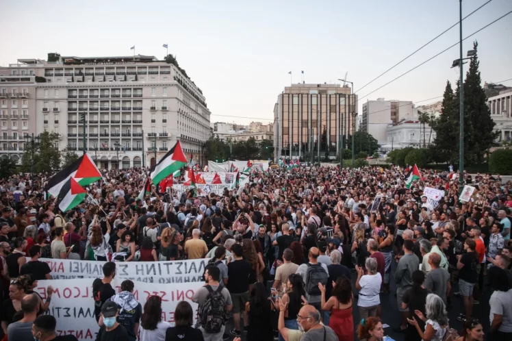 Προς τον Μεγάλο Ελληνικό Λαό: Ευχαριστώ από την καρδιά της Παλαιστίνης.