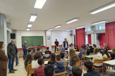 Επιμορφωτικές δράσεις ποδηλατικής παιδείας σε Γυμνάσια του Δήμου.