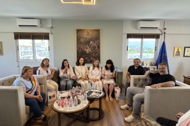 Επίσκεψη της Δημάρχου του Măgdăceşti Μολδαβίας στο Δημαρχείο Ιεράς Πόλεως Μεσολογγίου